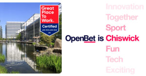 openbet best place to work OpenBet’s London hub gains Great Place to Work recognition
