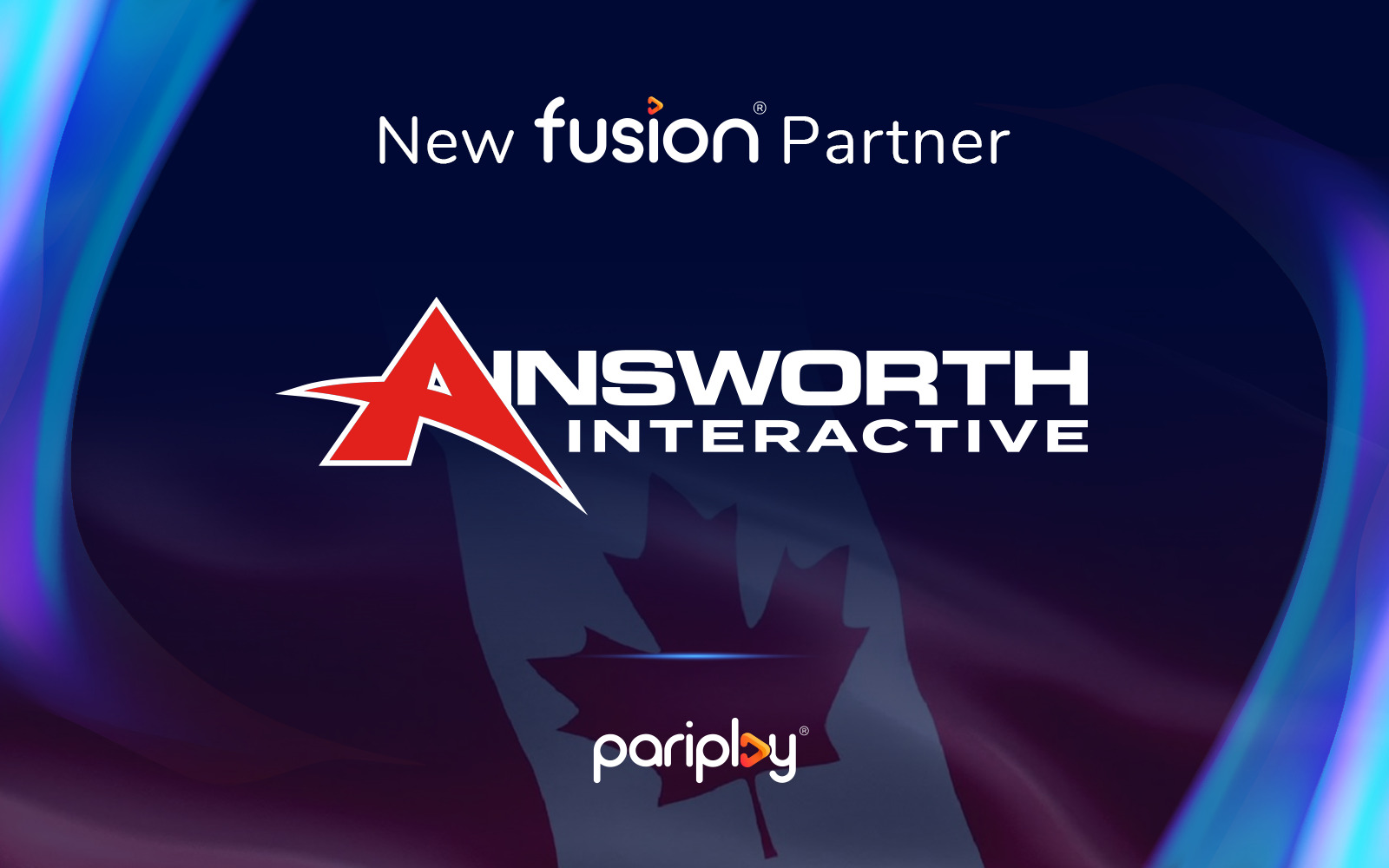 Pariplay and Ainsworth team up for Canadian content distribution