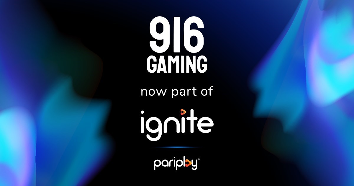 Pariplay signs deal with 916 Gaming