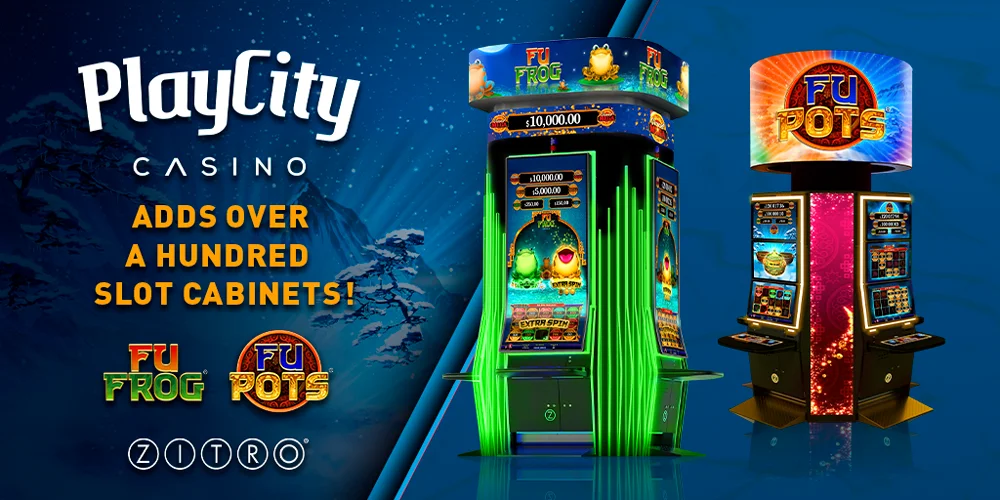 PlayCity Casino adds new Zitro machines