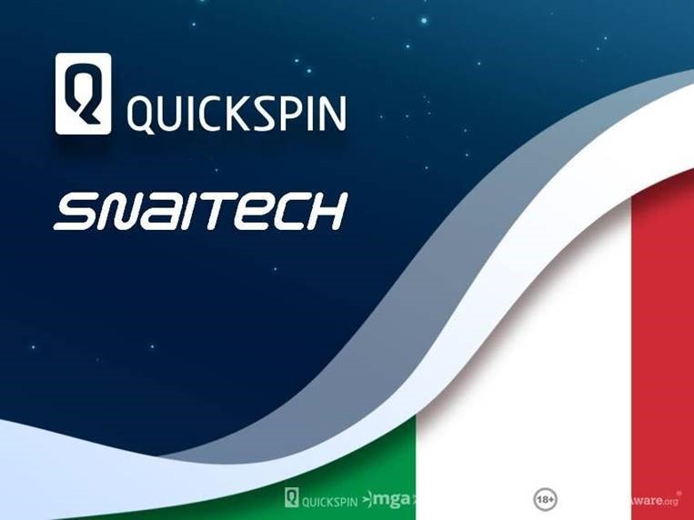 Quickspin is now live with the Italian Giant Snaitech