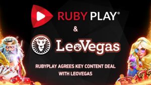 rubyplay leovegas RubyPlay agrees key content deal with LeoVegas