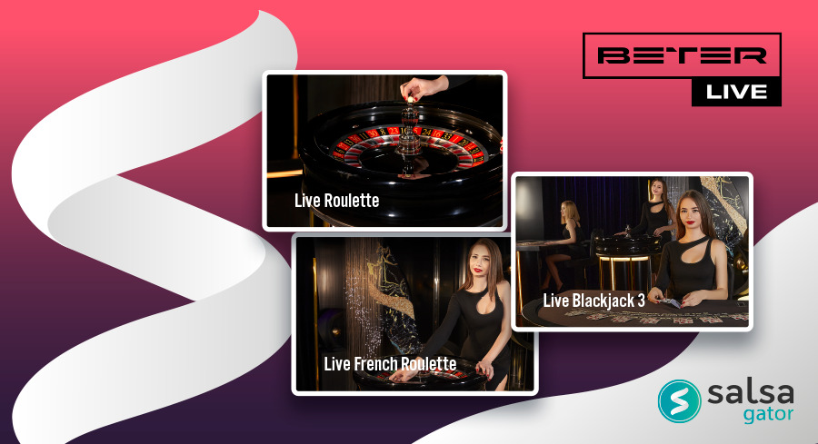 Salsa Gator goes live with BETER Live titles