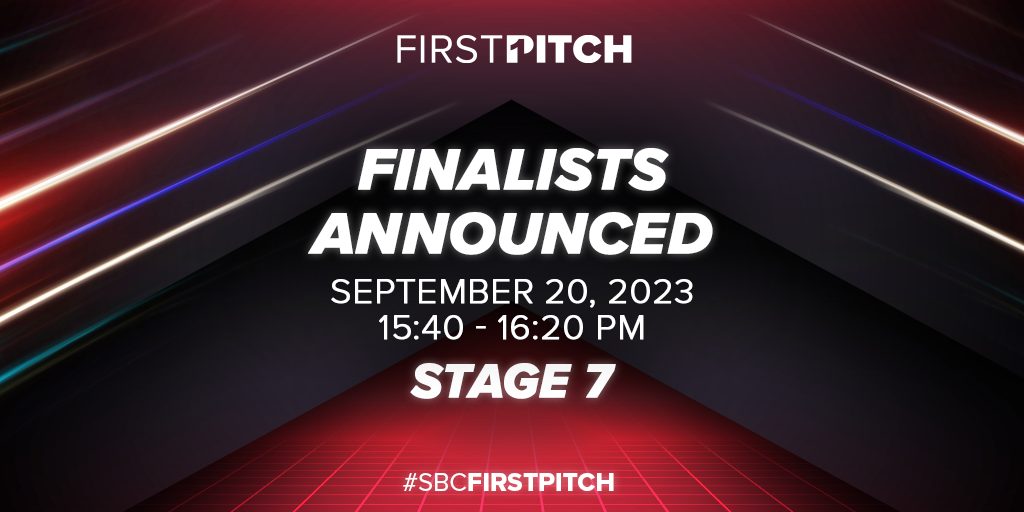 Finalists announced for SBC First Pitch Barcelona