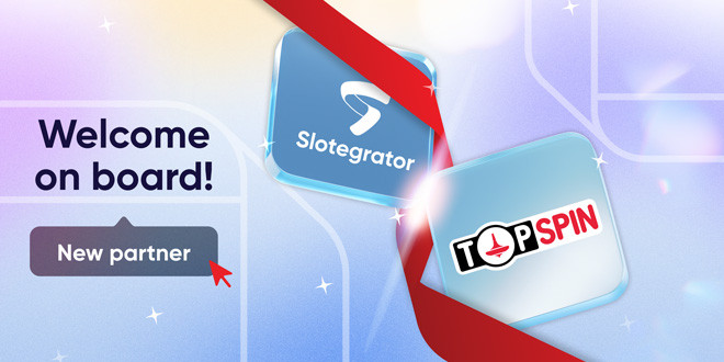 [From the industry] Slotegrator has announced a new partnership with TopSpin