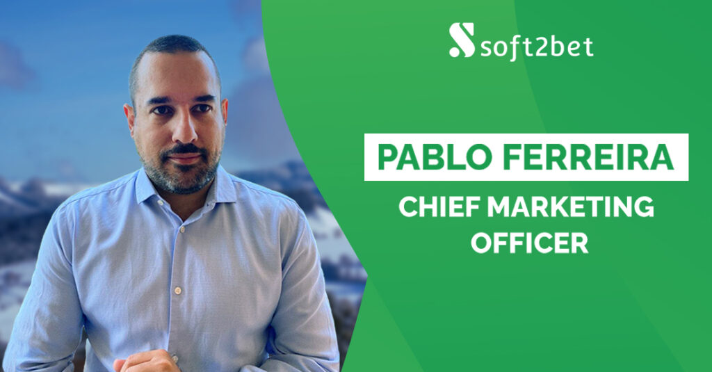 Soft2Bet names Ferreira as Chief Marketing Officer