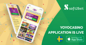 soft2bet app se 1 Soft2Bet launches YoYoCasino app