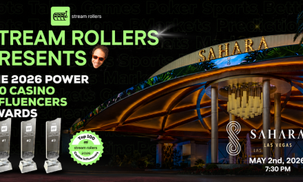 StreamRollers 2026 Announces Top 100 Casino Influencers Following First Ever Awards at SAHARA Las Vegas