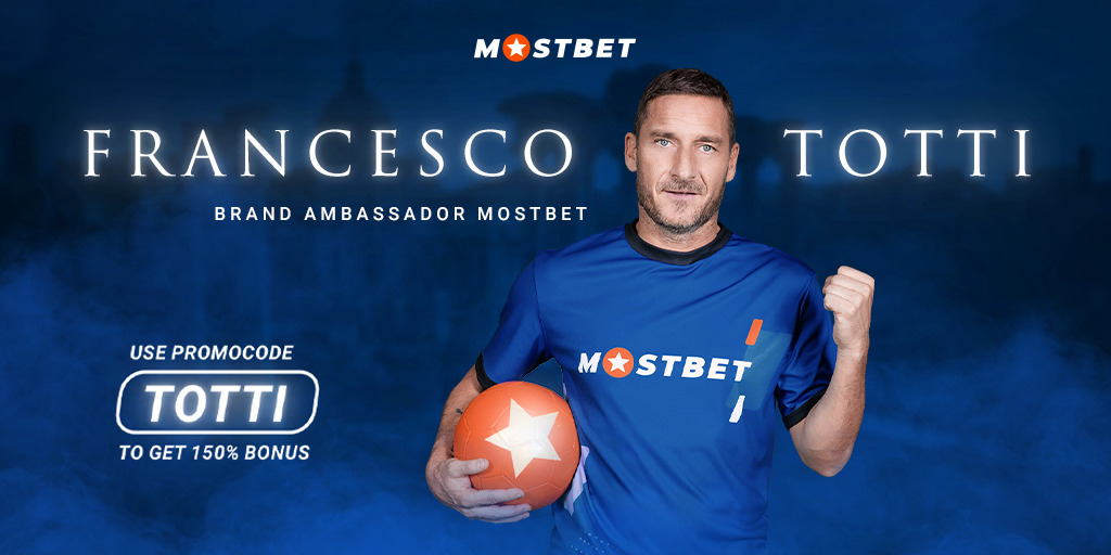 Mostbet signs Francesco Totti as brand ambassador