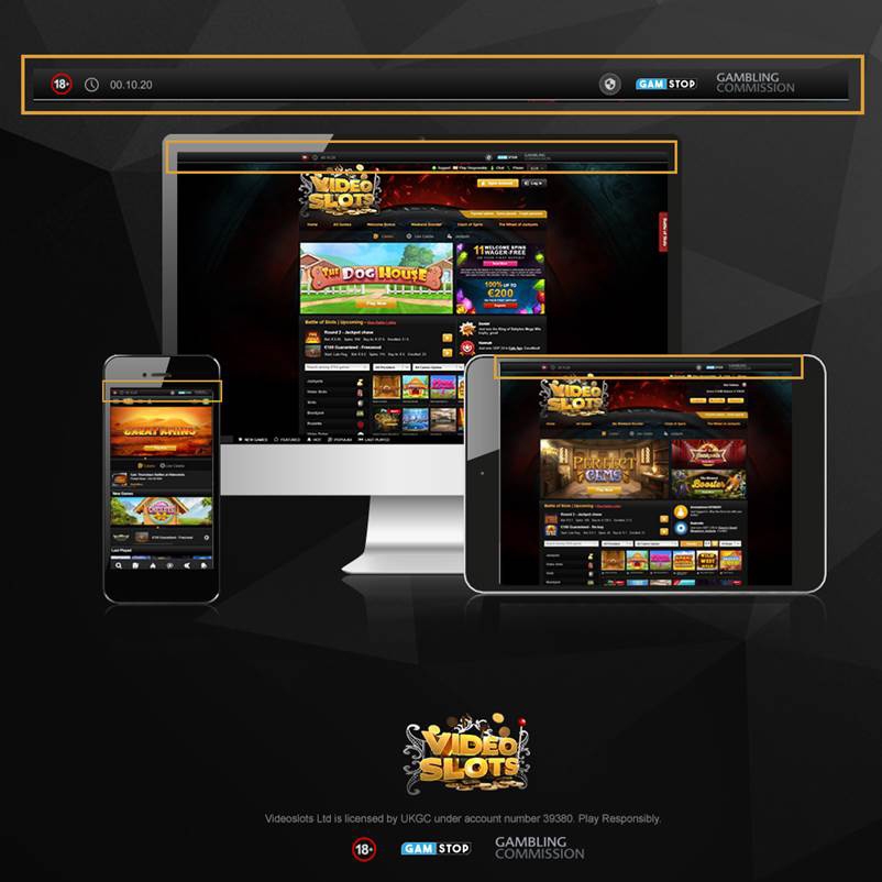 Videoslots unveils Responsible Gaming Bar