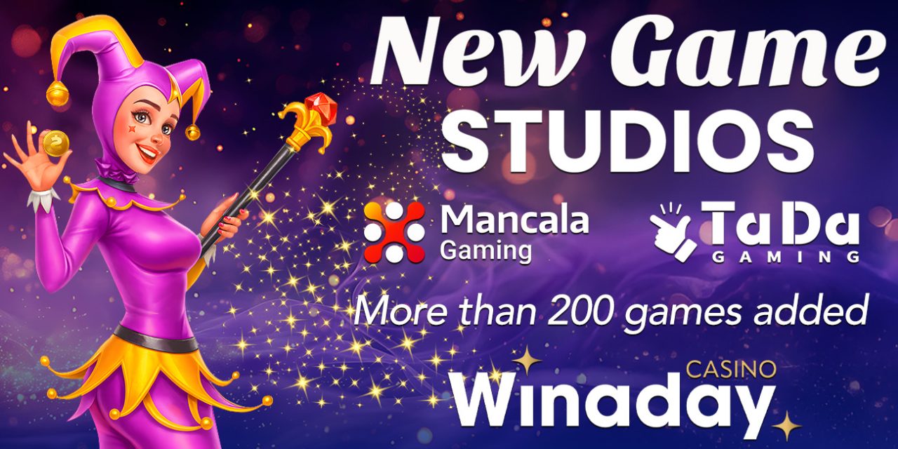 Winaday Casino expands content with 200+ new games from TaDa Gaming & Mancala