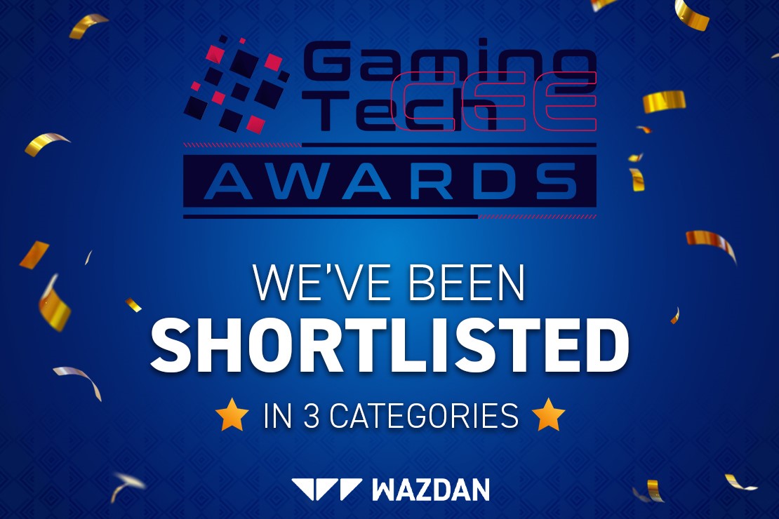 Wazdan shortlisted in three categories at GamingTECH Awards 2023