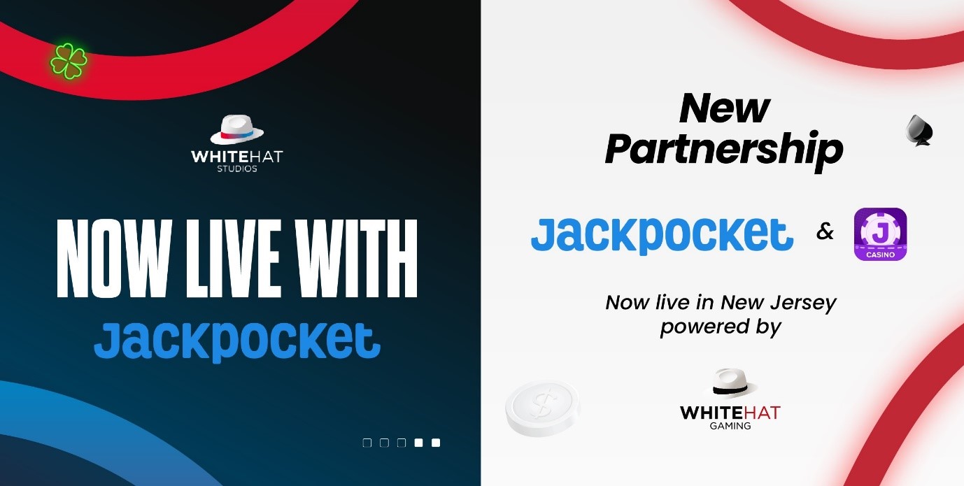 White Hat Gaming powers Jackpocket’s Online Casino launch in New Jersey