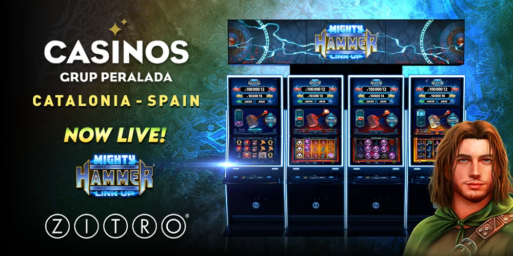 Casino Barcelona and Casino Tarragona add Zitro’s Mighty Hammer