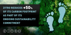 zitro reduces carbon footprint Zitro achieves milestone in carbon footprint reduction