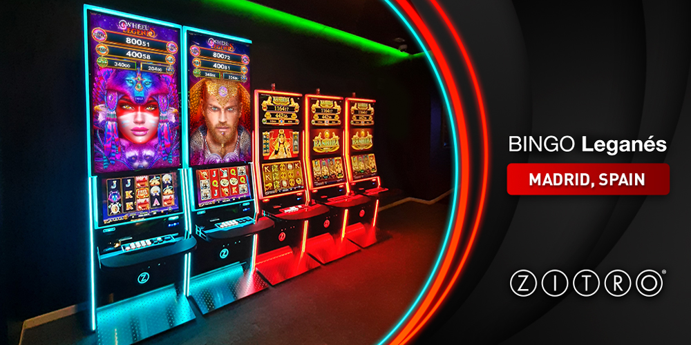 Bingo Leganés installs Zitro’s Glare cabinet line