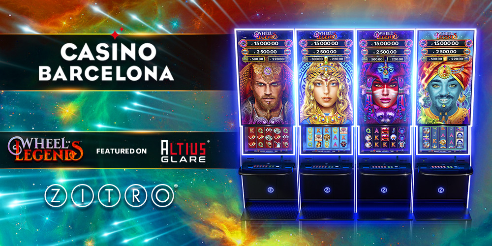 Zitro’s Wheel of Legends arrives at Casino Barcelona