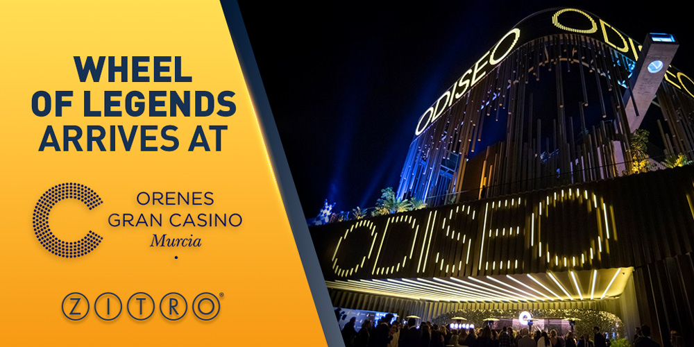 Zitro’s Wheel of Legends arrives at Grand Casino Odiseo